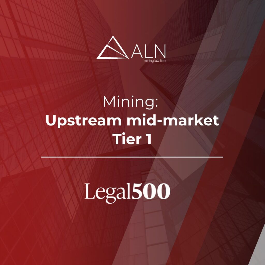 ALN Mining Law Firm Legal 500 2027