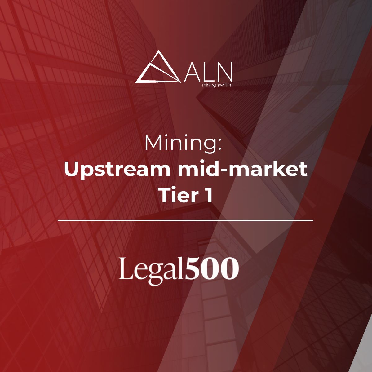 ALN Mining Law Firm Legal 500 2027